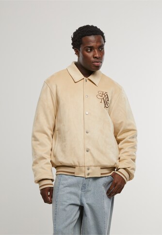 Kani Legacy Faux Suede Bowling Jacket