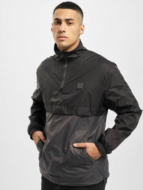 Stand Up Collar Pull Over-2