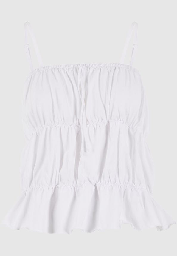Ladies Tiered Cami Top-4