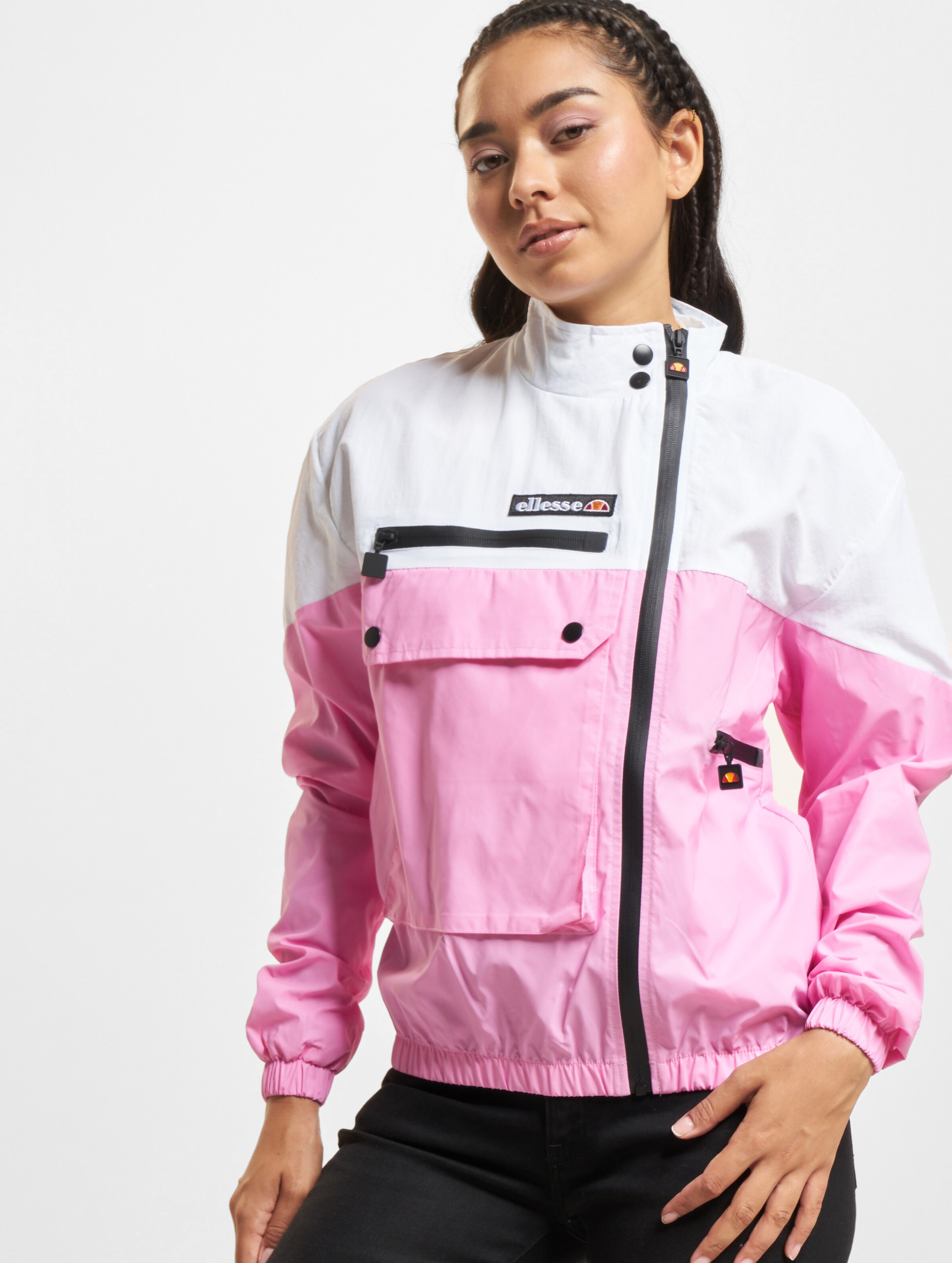 Ellesse Mydos Trainingsjacke op kleur wit, Maat XXS