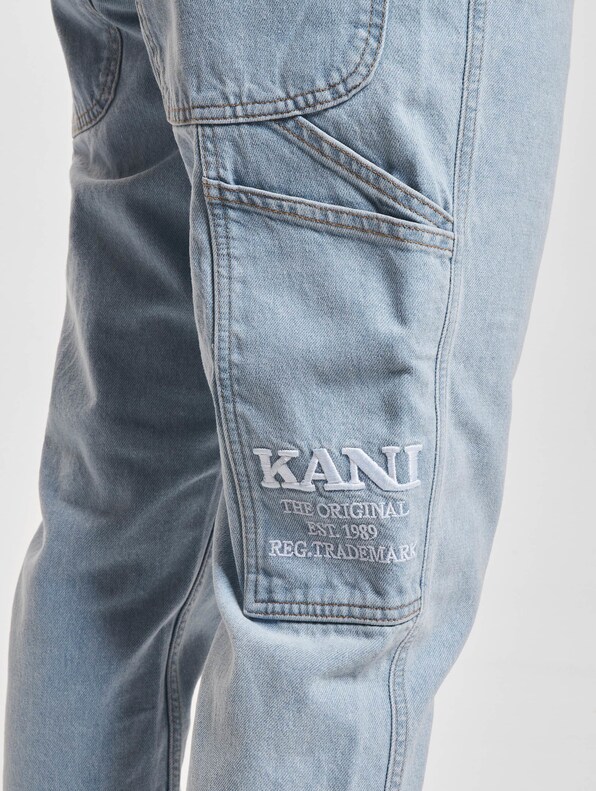 Retro Tape Workwear Denim Loose Fit-4