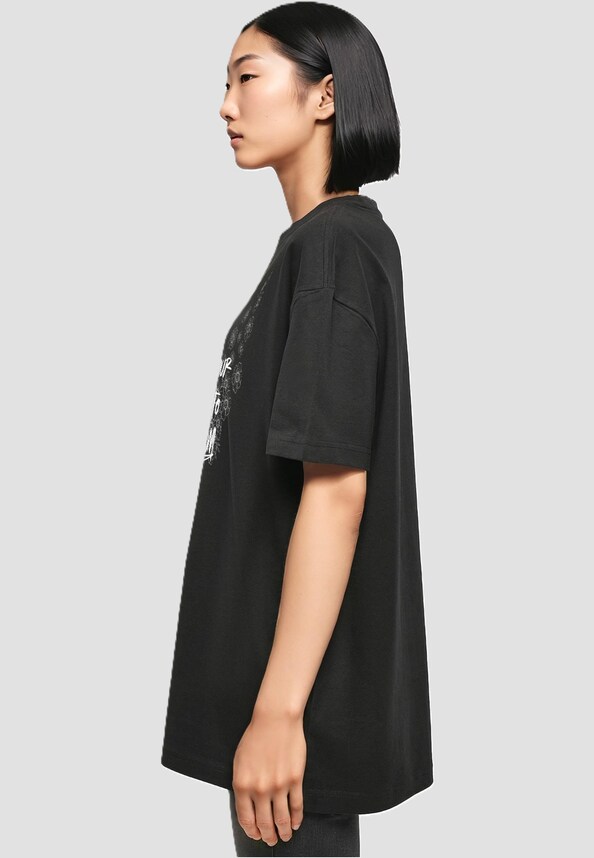 Ladies It´s Your Time To Bloom Oversized Boyfriend Tee-2
