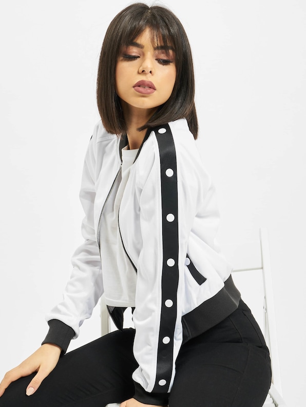 Ladies Button Up Track Jacket-0