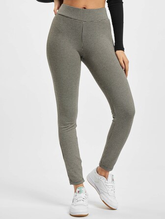 Ladies Vichy Check High Waist