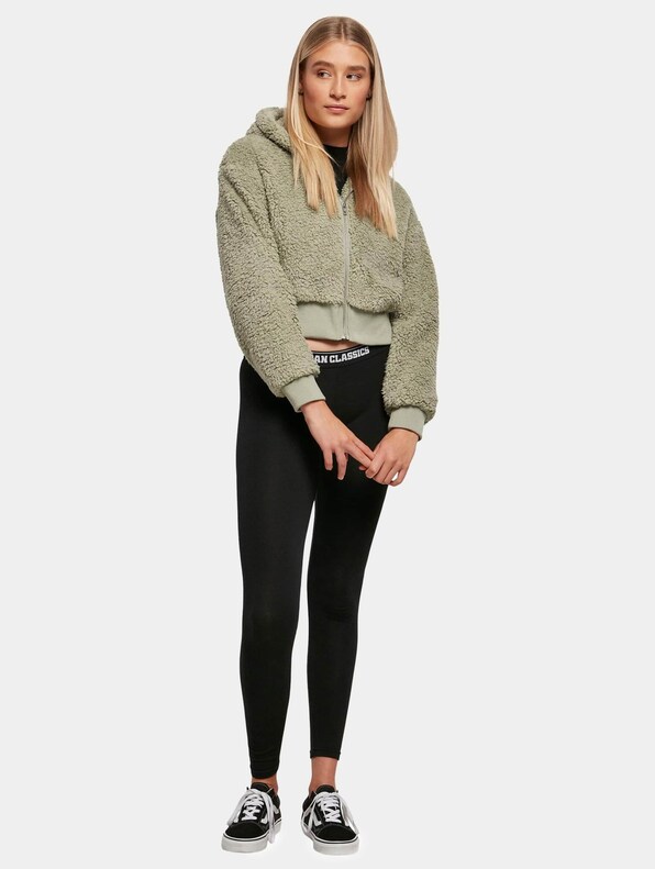 Ladies Short Oversized Sherpa-3
