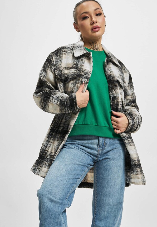 Allison Check Shacket -7