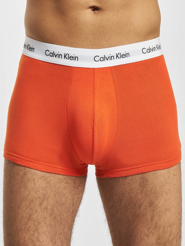 Calvin Klein Underwear Low Rise 3 Pack Shorts Faded Gry/Samba/Evergrn-4