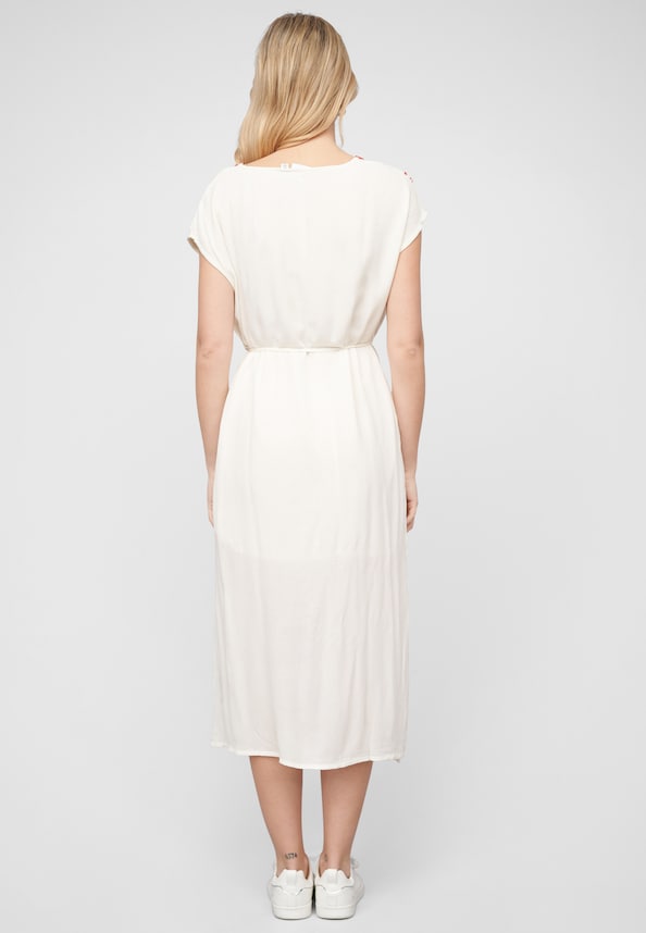 VIMICHELLE V-NECK MIDI DRESS/SU-1