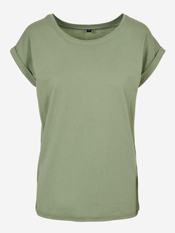 Ladies Extended Shoulder Tee-5