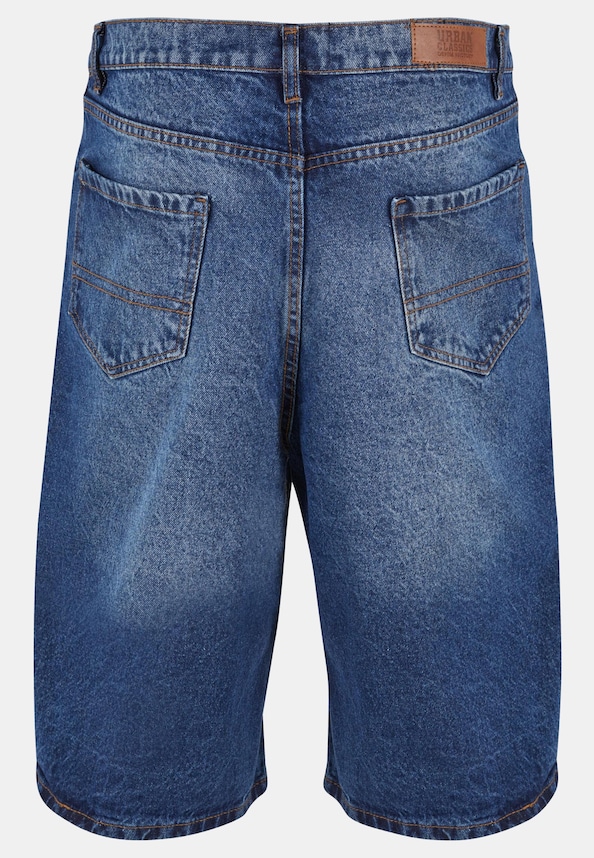 90's Heavy Denim Shorts-3