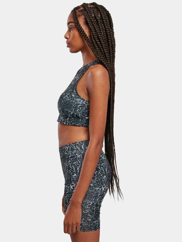 Ladies Tie Dye Sports Bra-2