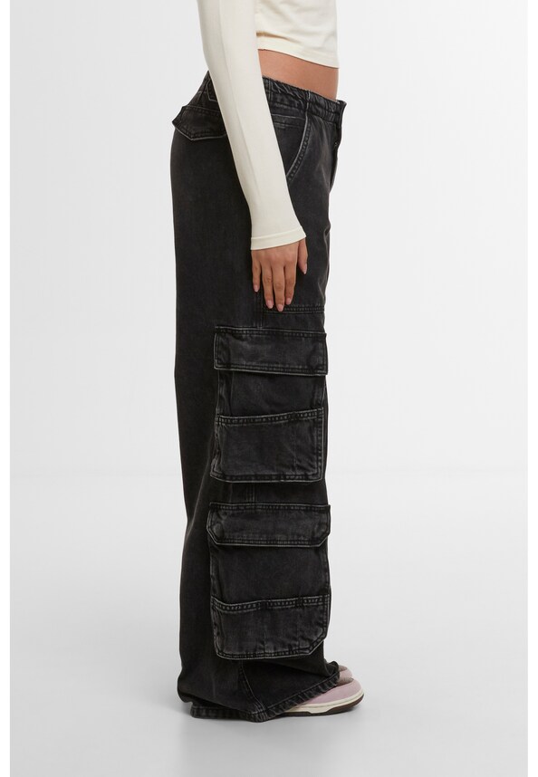 Mara Cargo Baggy Jeans-3