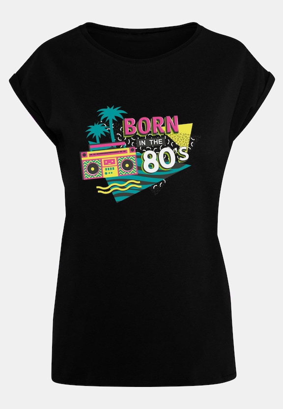 Ladies Born In The 80´s Extended Shoulder-2