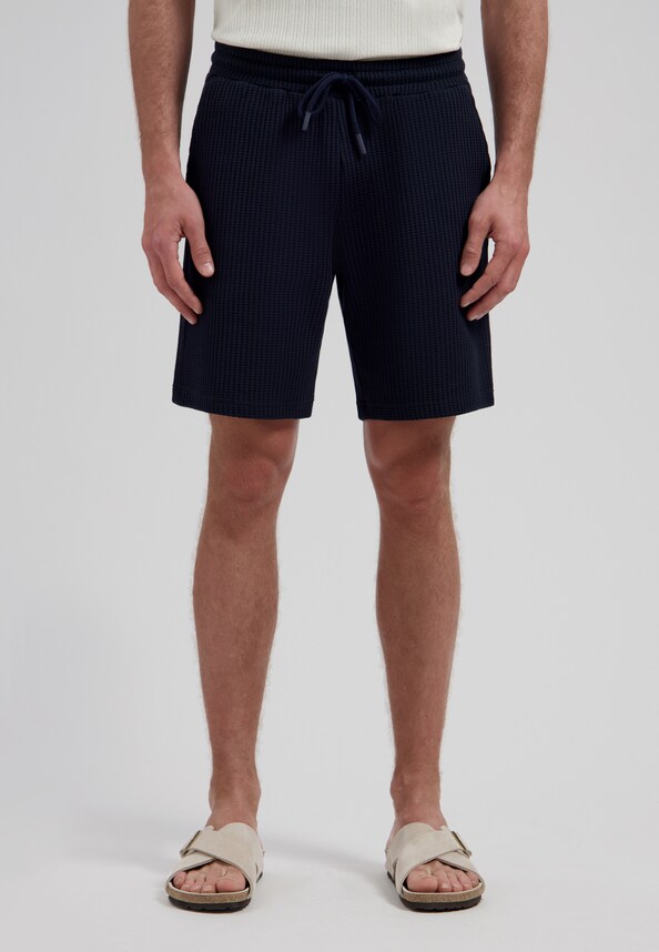 Logan Waffle Sweatshort-0