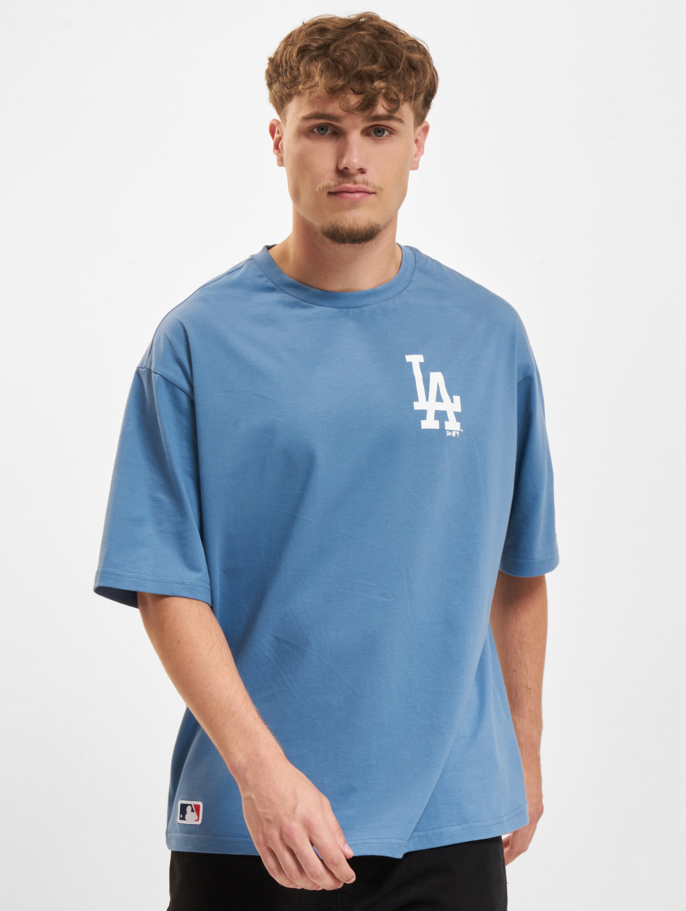 New Era MLB World Series OS LA Dodgers T-Shirt Männer,Unisex op kleur blauw, Maat S