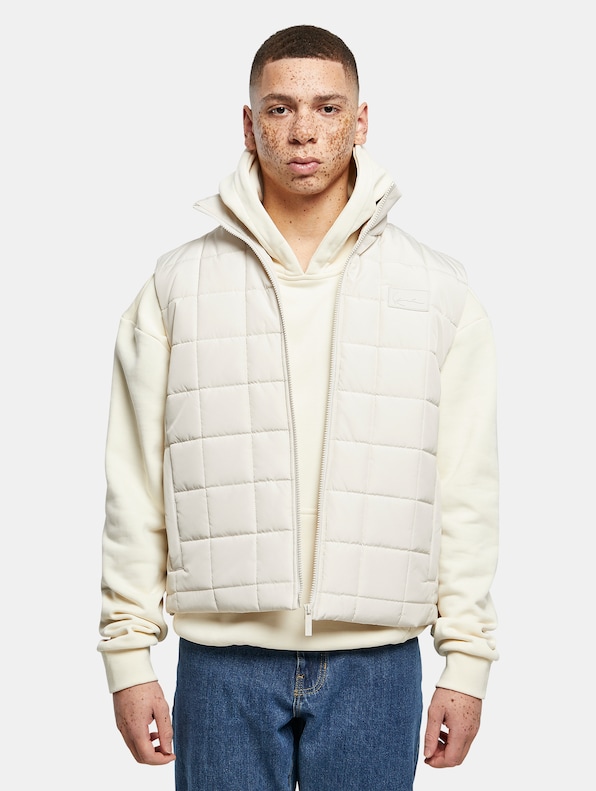 Rubber Signature Woven Puffer-0