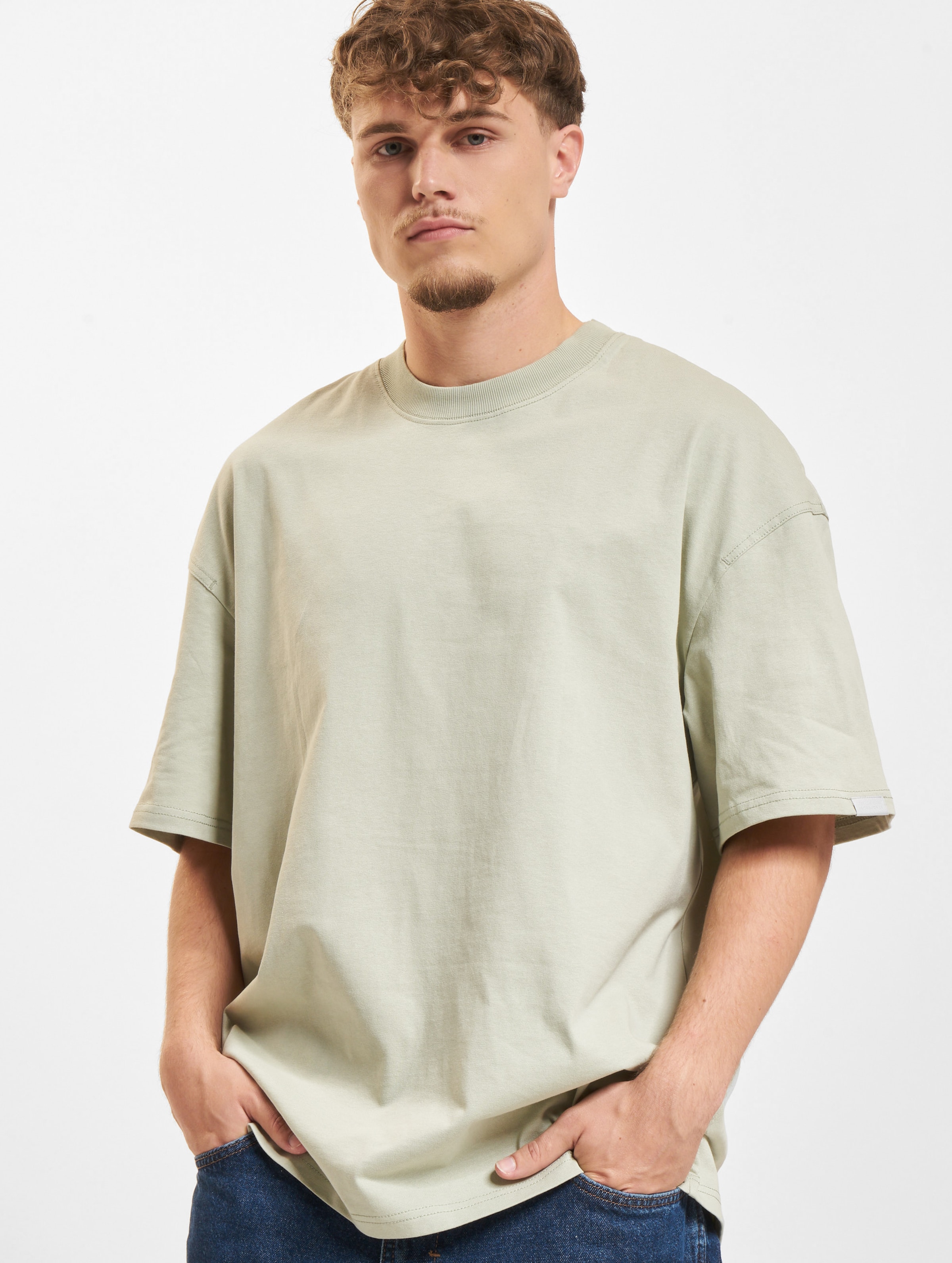 Jack & Jones Collective Crew Neck T-Shirt Männer,Unisex op kleur groen, Maat L