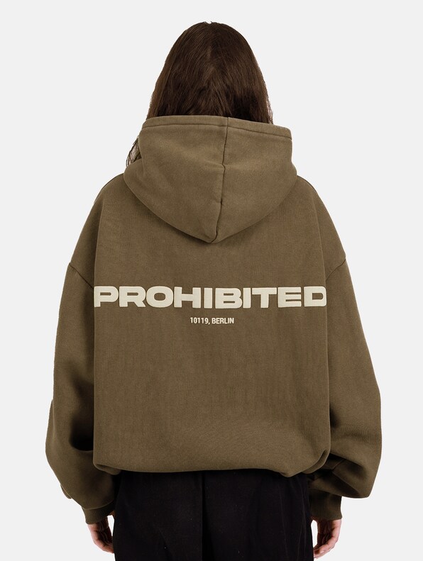 Prohibited 10119 Zip Hoodies-5