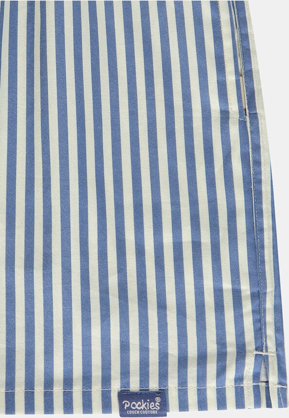 Blue Striped - Boyfriend Boxers-4