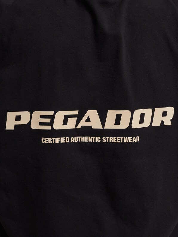 PEGADOR Colne Logo Oversized T-Shirts-3