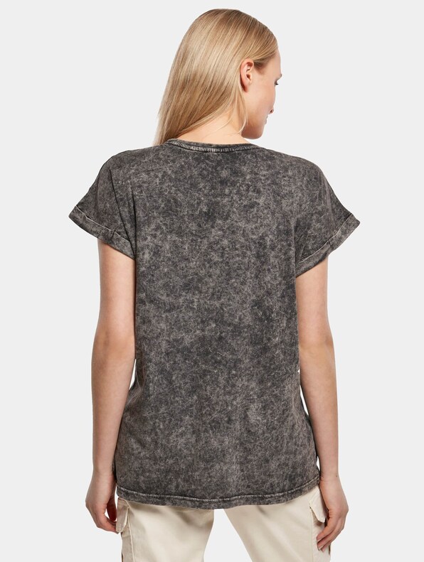 Ladies Acid Washed Extended Shoulder-1