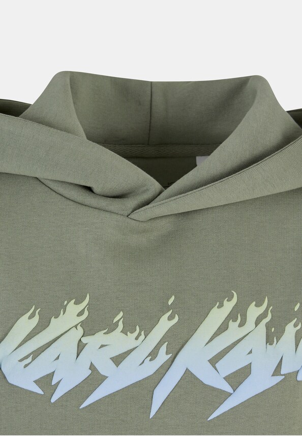 Karl Kani Flames Os Hoodie Junior-0