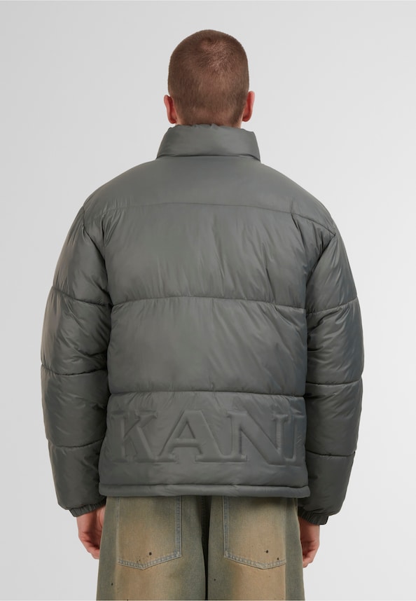 Small Signature Embossed Logo Puffer Jacket-1