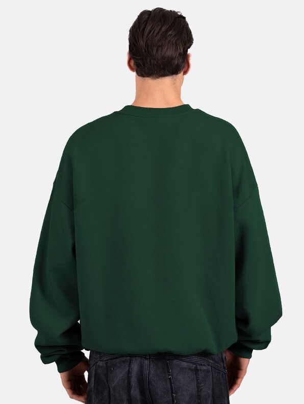 Prohibited Oversized Crew Neck Pullover-2