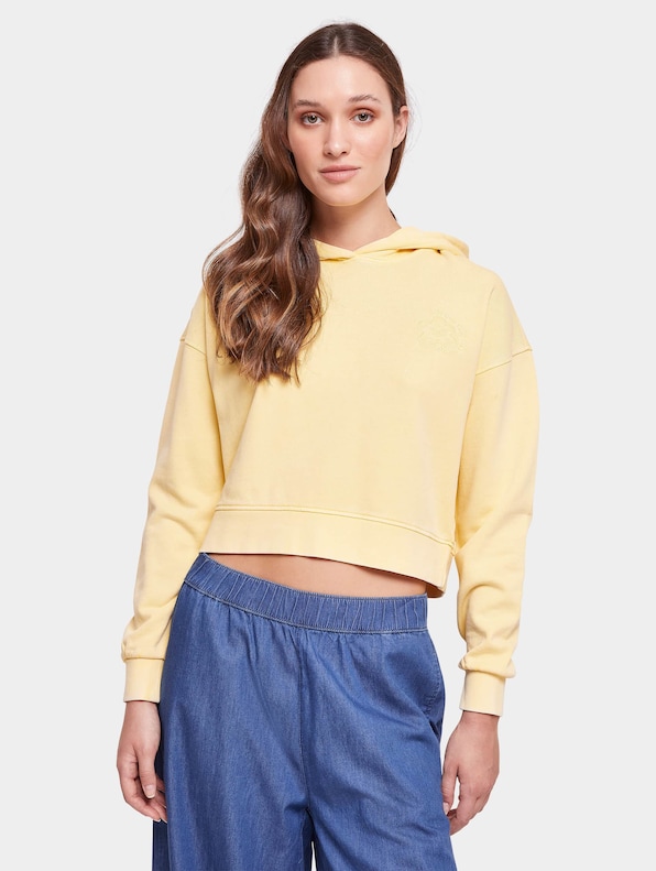 Ladies Short Flower Embroidery Terry-0