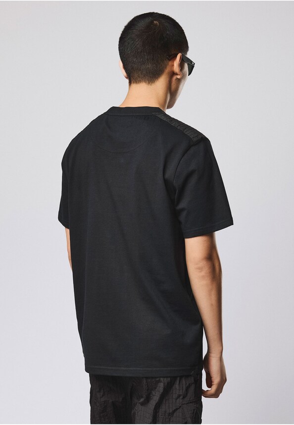 GARCIA WOVEN OVERLAY TEE-1