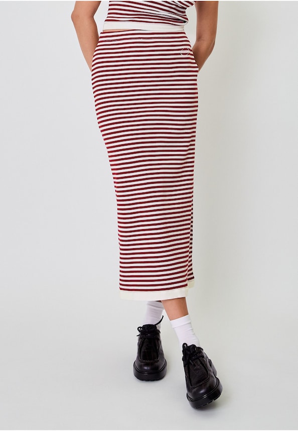 Lior Striped Skirt-0