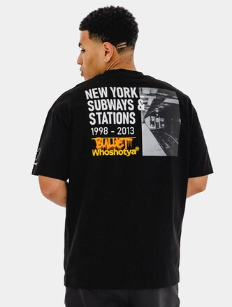 Who Shot Ya? Subwaystations Oversize T-Shirt