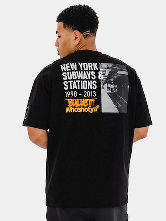 Who Shot Ya? Subwaystations Oversize T-Shirt
