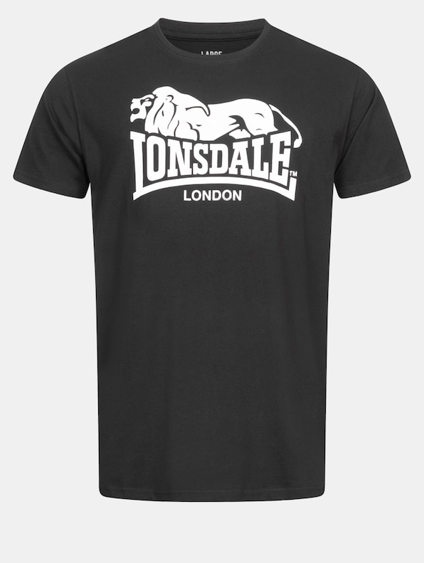 Lonsdale London Ecclaw Double Pack T-Shirts-8