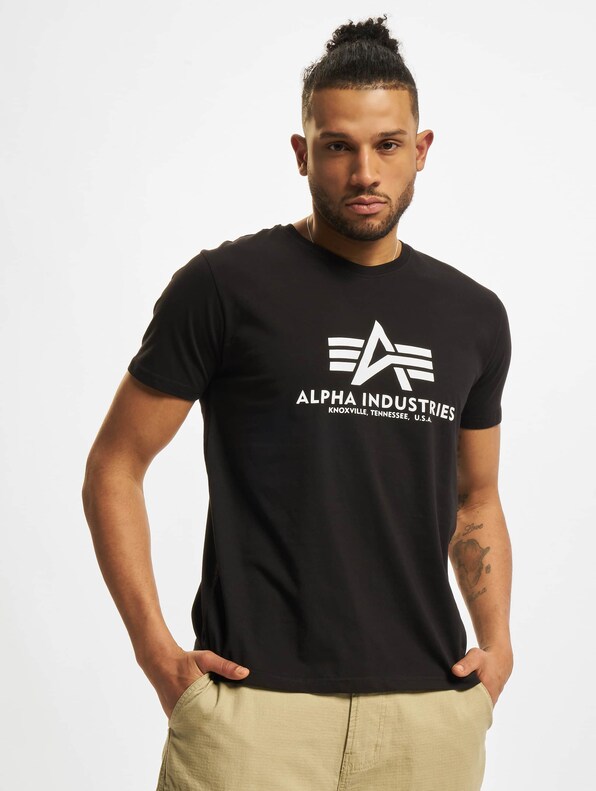 Alpha Industries T2 Pack T-Shirt Black/White-2