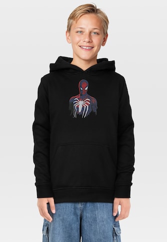 Kids Spiderman Logo Hoody