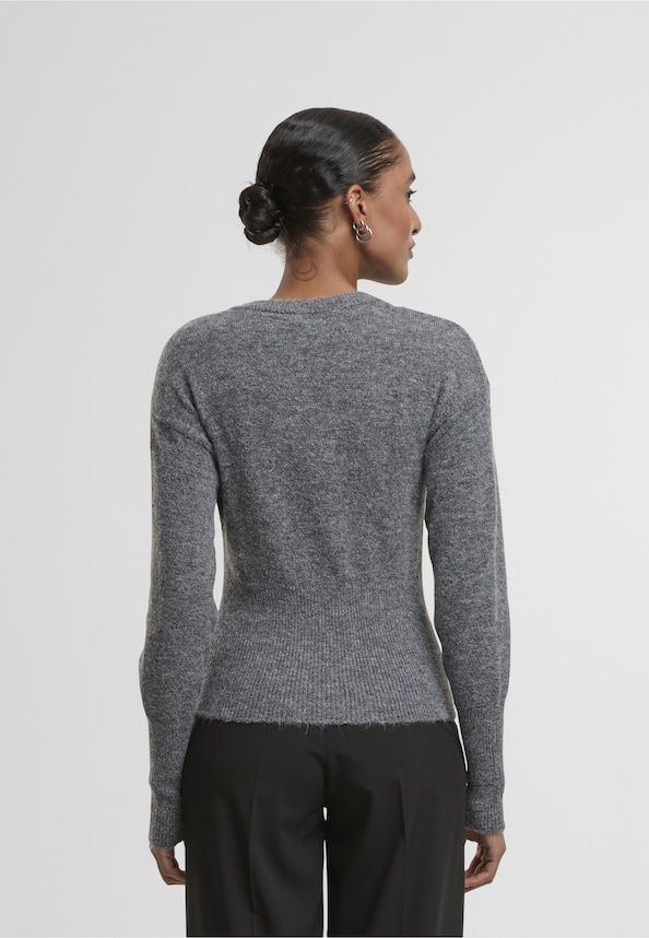 NMNOLA L/S KNIT CARDIGAN FWD-1