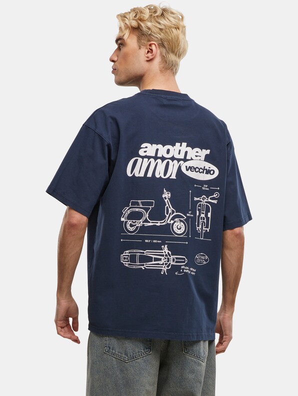 Amor Vecchio Washed Oversized Tshirt-1