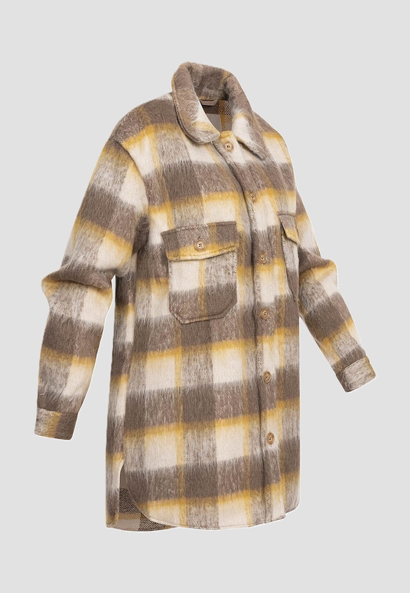 ONLY Damen Kunstfell Longform-1