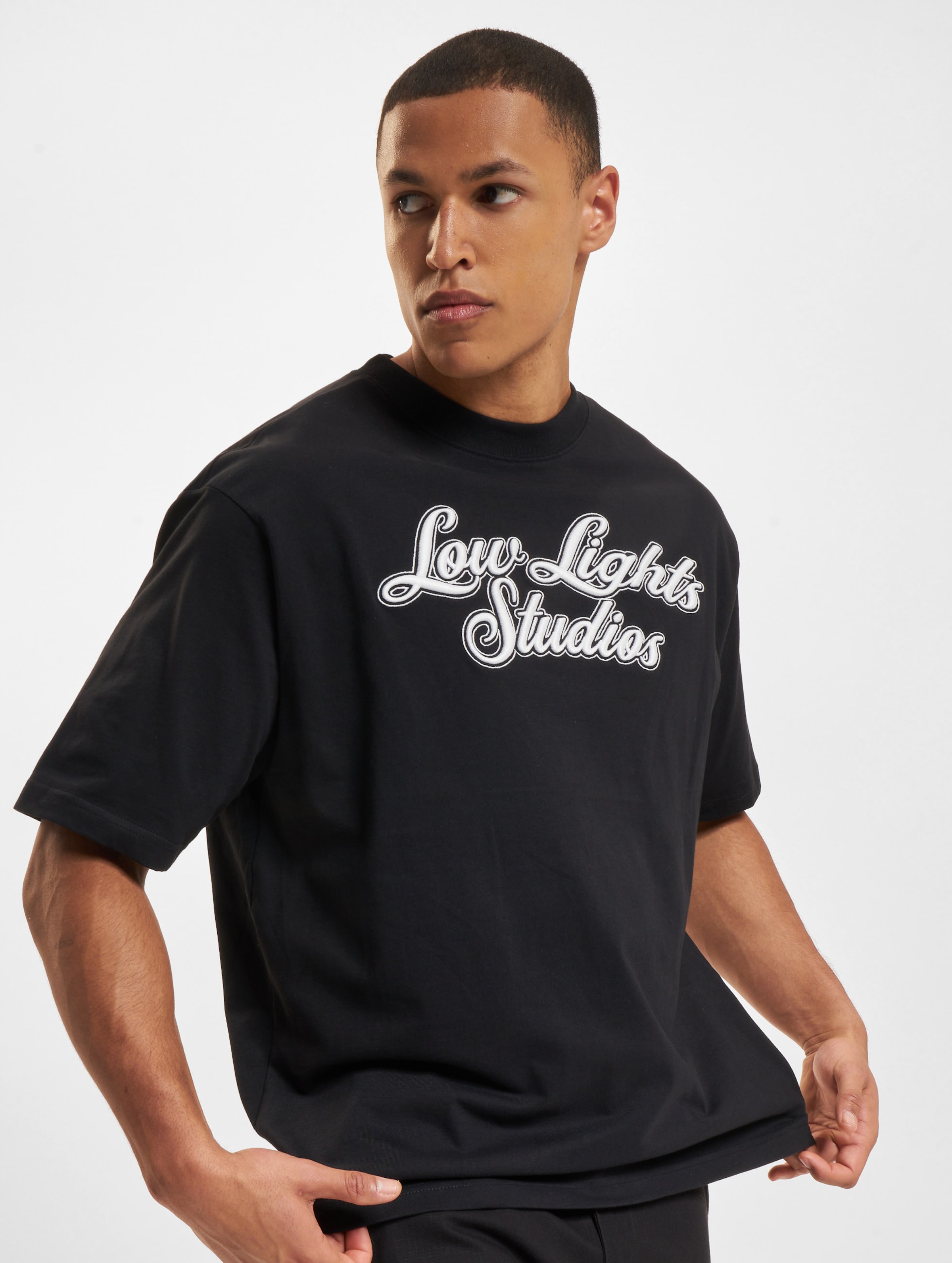 Low Lights Studios Shutter T-Shirt black Männer,Unisex op kleur zwart, Maat XS