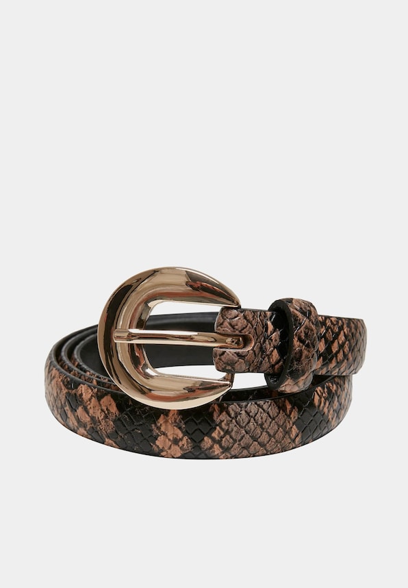 Snake Synthetic Leather Ladies-1