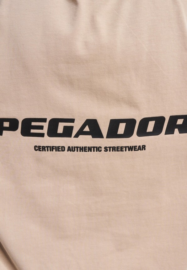 PEGADOR Colne Logo Oversized T-Shirts-3