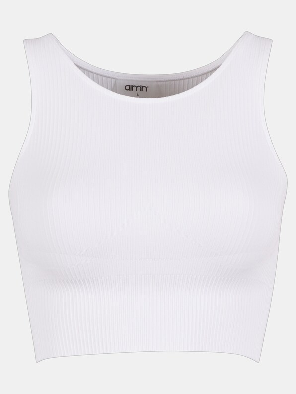 Ribbed Seamless Crop -4