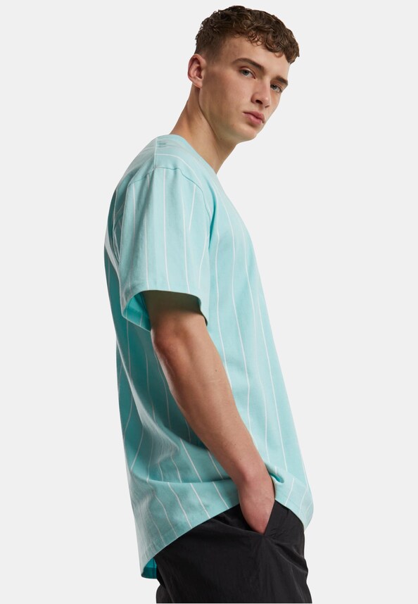 Karl Kani Small Signature Essential Pinstripe Tee-3