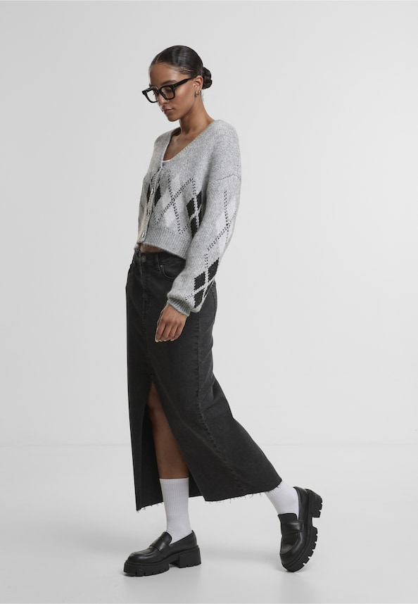 NMNARA L/S V-NECK KNIT CARDIGAN FWD DD-2