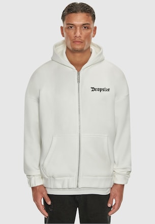Super Heavy Oversize Blank Zip Hoodie