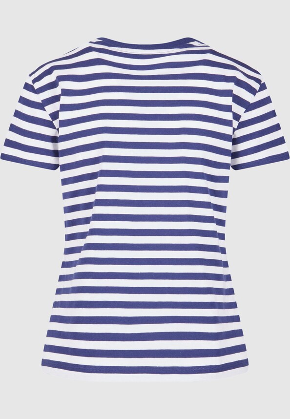 Ladies Regular Striped Tee-3
