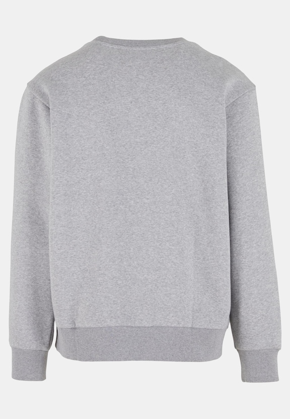 Basic Logo Print Crew-3