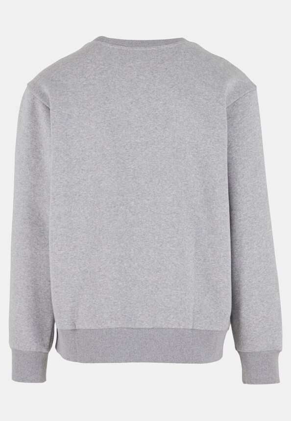 Basic Logo Print Crew-3