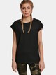 Urban Classics Ladies Extended Shoulder T-Shirts-4